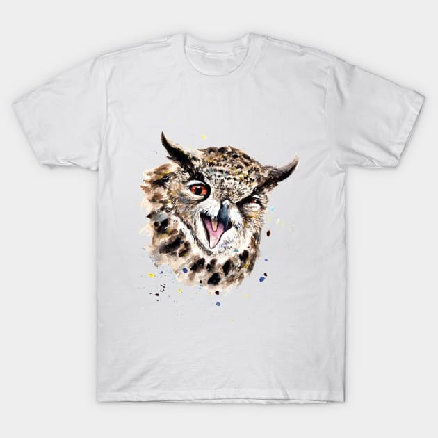 Owl T-Shirt by annashell